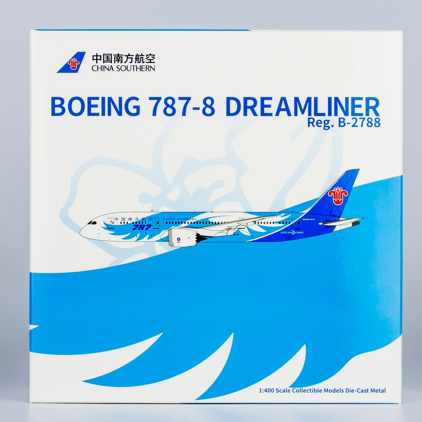 NG Models China Southern Airlines "equipped with Pratt & Whitney engines" Boeing 787-8 Dreamliner B-2788 1/400 Scale