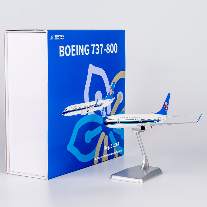 NG Models China Southern Airlines (CSAIR) Boeing 737-800/w B-206A 1/200 Scale