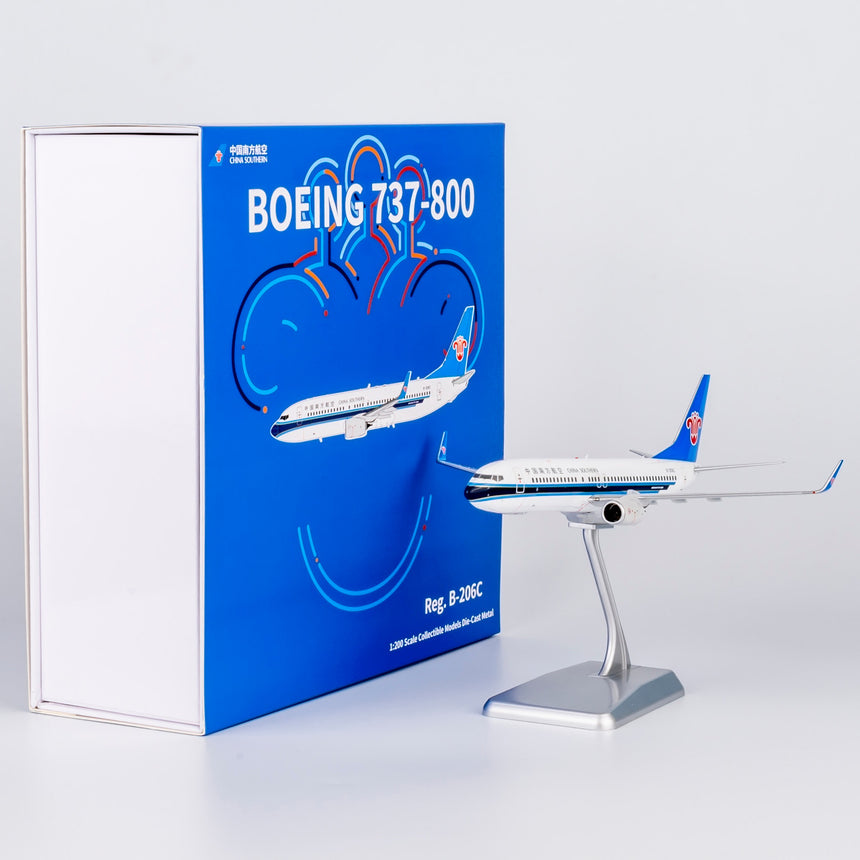 NG Models China Southern Airlines (CSAIR) Boeing 737-800/w B-206C 1/200 Scale
