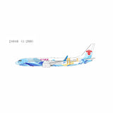 NG Models China Southern Airlines Energetic Zhuhai Boeing 737-800/w B-1781 1/200 Aircraft Scale Model
