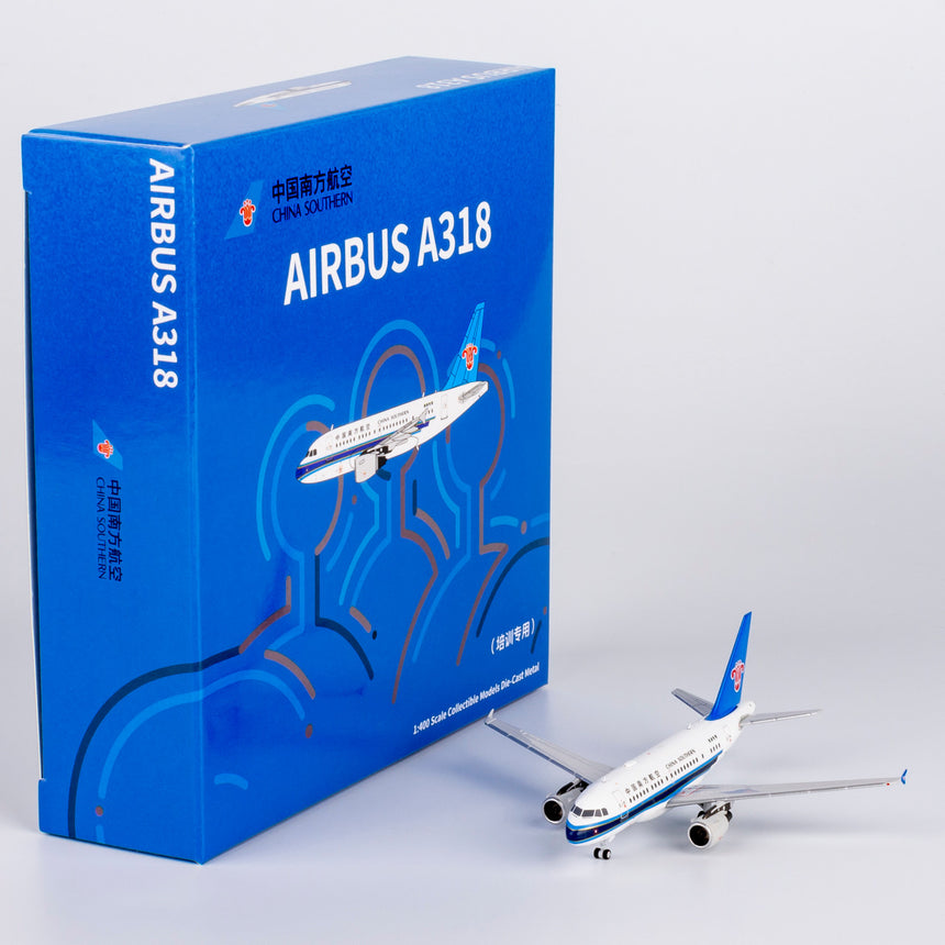 NG Models China Southern Airlines "Training Only(培训专用)" (with CFM56 Engines) Airbus A318-100 1/400 Scale