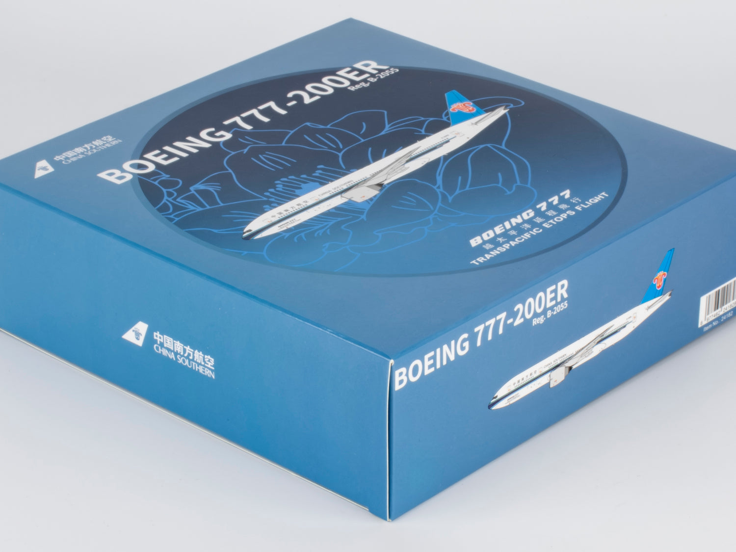 NG Models China Southern Airlines ETOPS - 越太平洋延程飞行 Boeing 777-200ER B-2055 1/400 Aircraft Scale Model