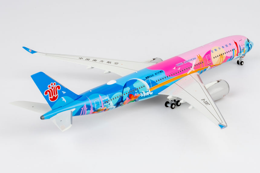 NG Models China Southern Airlines The 15th National Games "Dynamic Bay Area" livery Airbus A350-900 B-308T 1/400 Aircraft Scale Model