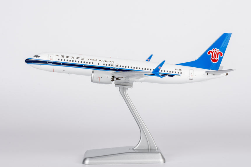 NG Models China Southern Airlines the 1st 737 MAX introduced by CZ Boeing 737 MAX 8 B-1201 1/200 Scale