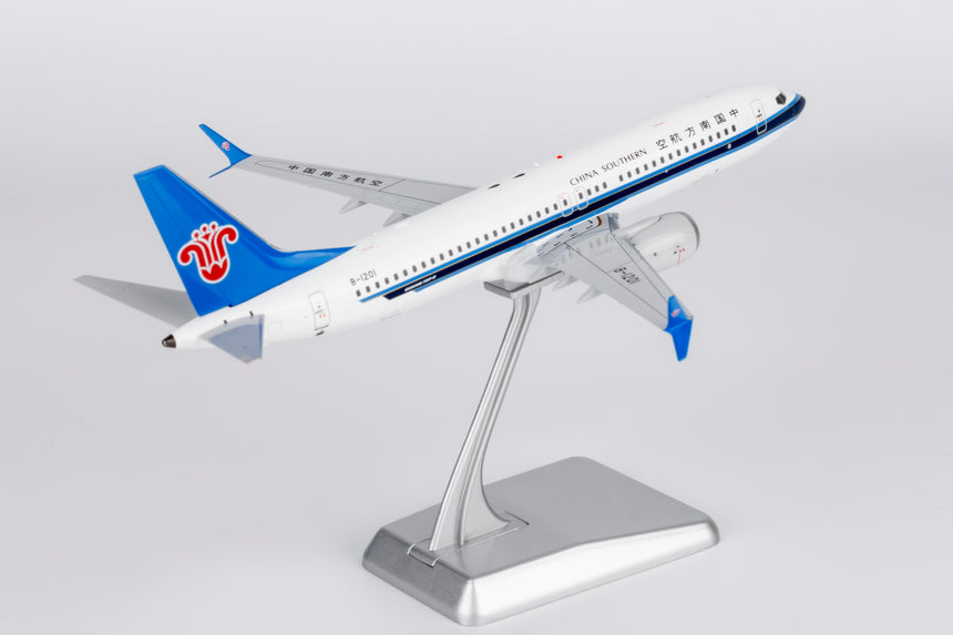 NG Models China Southern Airlines the 1st 737 MAX introduced by CZ Boeing 737 MAX 8 B-1201 1/200 Scale