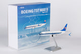 NG Models China Southern Airlines the 1st 737 MAX introduced by CZ Boeing 737 MAX 8 B-1201 1/200 Scale