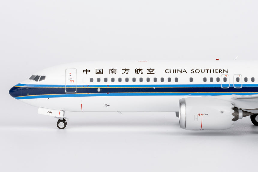NG Models China Southern Airlines the 1st 737 MAX introduced by CZ Boeing 737 MAX 8 B-1201 1/200 Scale