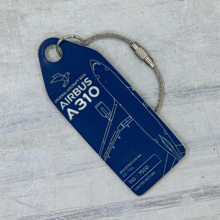 AviationTag Airbus A310 - CS-TGV Blue