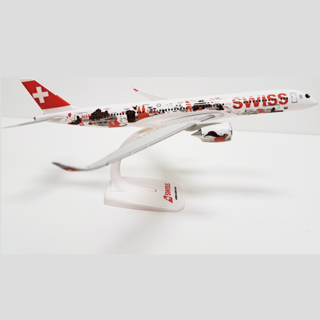 PPC Models Swiss Airlines Airbus A350-900 Wanderlust Livery 1/200 Aircraft Scale Model