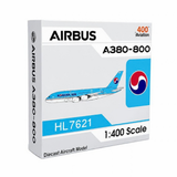 Aviation400 Korean Air Airbus A380 HL7621 (detachable gear) 1/400 Aircraft Scale Model