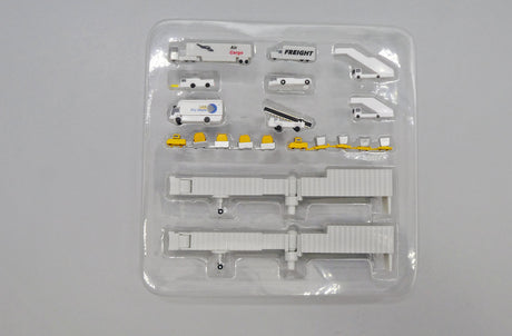 JC Wings Airport Accessories Pack of 20 Parts 1/400 Aircraft Scale Model