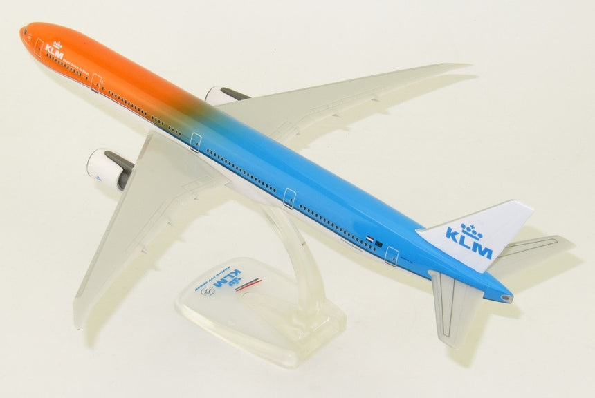 KLM Boeing 777-300ER Orange "Pride New Livery" Snap-Fit Model Plane 1/200