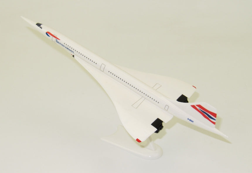 British Airways Concorde Snap-Fit Model Plane 1/250