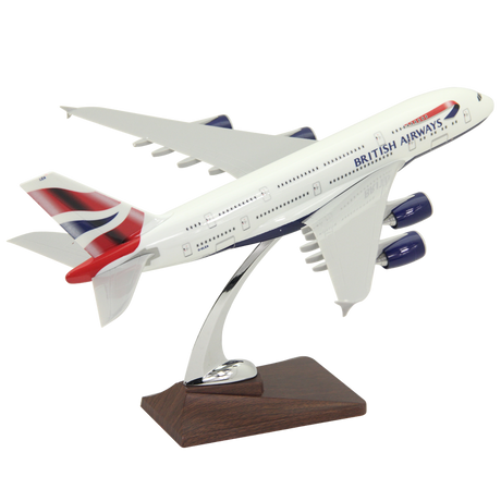 British Airways Airbus A380-800 Resin Aircraft Model (47cm) G-XLEA 1/200 Aircraft Scale Model