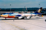 SQ Wings Singapore Airlines "Tropical" Boeing B747-400 9V-SPK 1/200 Aircraft Scale Model