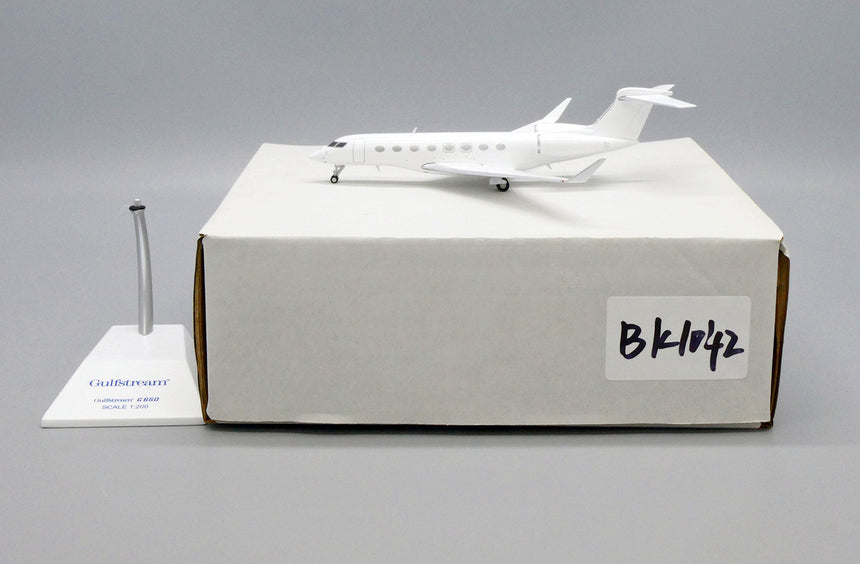 JC Wings Blank Gulfstream G650 1/200 Aircraft Scale Model