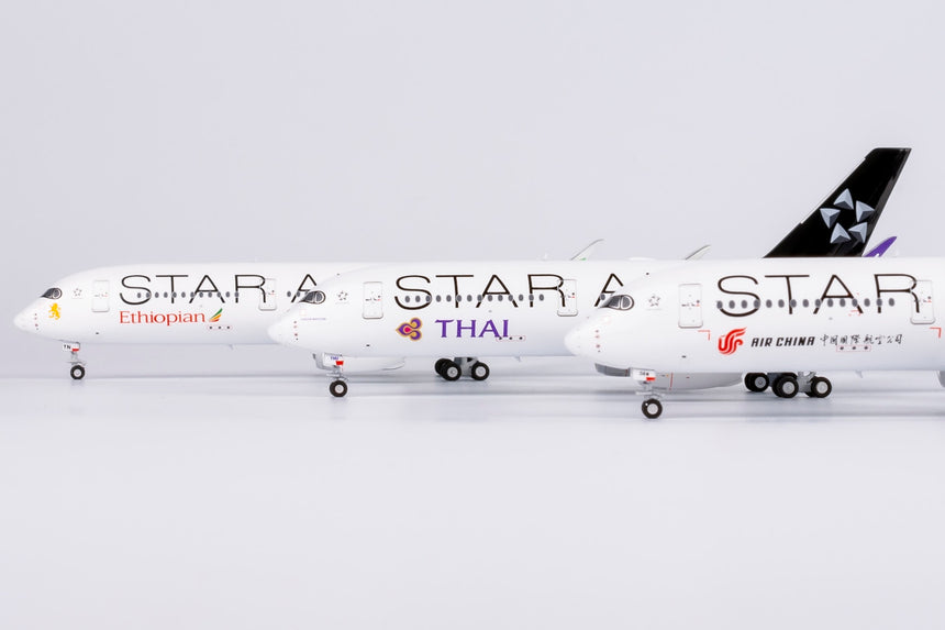 NG Models Thai Airways International "Star Alliance" Airbus A350-900 HS-THU 1/400 Scale