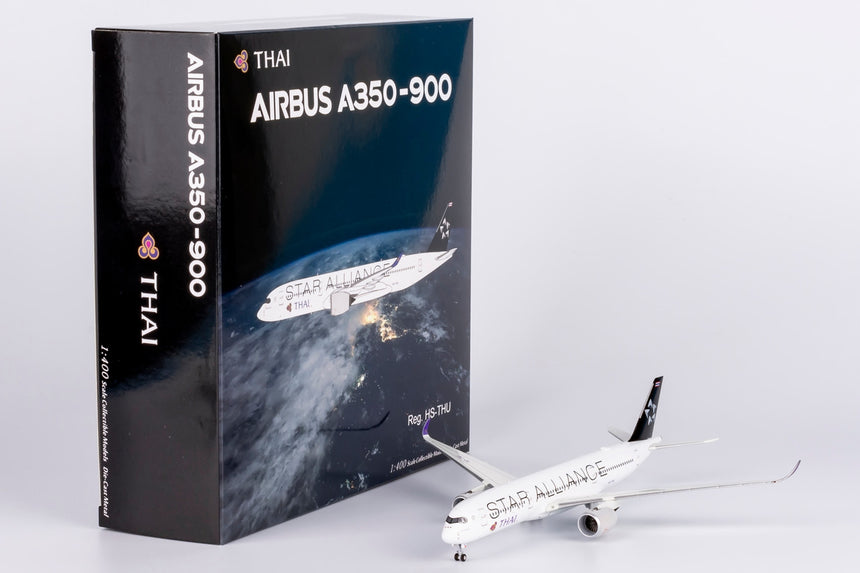 NG Models Thai Airways International "Star Alliance" Airbus A350-900 HS-THU 1/400 Scale
