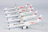 NG Models Japan Airlines (JAL) (Red "A350-1000" Titles) Airbus A350-1000 JA02WJ 1/400 Scale