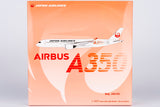 NG Models Japan Airlines (JAL) (Red "AIRBUS A350" Titles) Airbus A350-900 JA01XJ 1/400 Scale