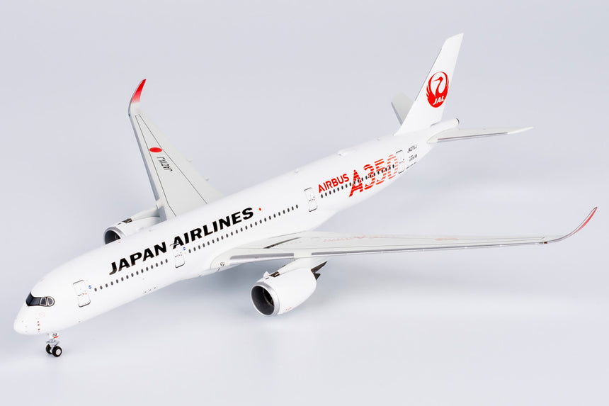 NG Models Japan Airlines (JAL) (Red "AIRBUS A350" Titles) Airbus A350-900 JA01XJ 1/400 Scale