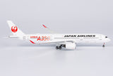 NG Models Japan Airlines (JAL) (Red "AIRBUS A350" Titles) Airbus A350-900 JA01XJ 1/400 Scale