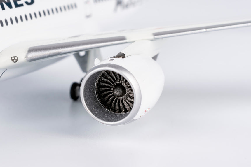 NG Models Japan Airlines (JAL) (Silver "AIRBUS A350" Titles) Airbus A350-900 JA02XJ 1/400 Scale