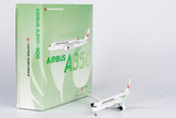 NG Models Japan Airlines (JAL) (Green "AIRBUS A350" Titles) Airbus A350-900 JA03XJ 1/400 Scale