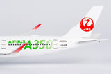 NG Models Japan Airlines (JAL) (Green "AIRBUS A350" Titles) Airbus A350-900 JA03XJ 1/400 Scale
