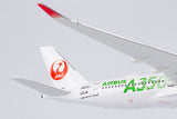 NG Models Japan Airlines (JAL) (Green "AIRBUS A350" Titles) Airbus A350-900 JA03XJ 1/400 Scale