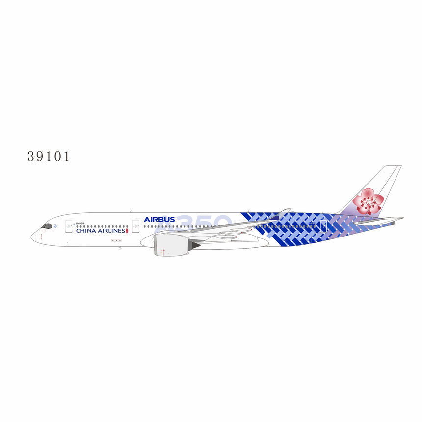 NG Models China Airlines Airbus A350-900 B-18918 (ULTIMATE) 1/400 Aircraft Scale Model