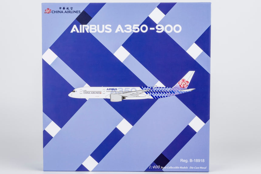 NG Models China Airlines Airbus A350-900 B-18918 (ULTIMATE) 1/400 Aircraft Scale Model