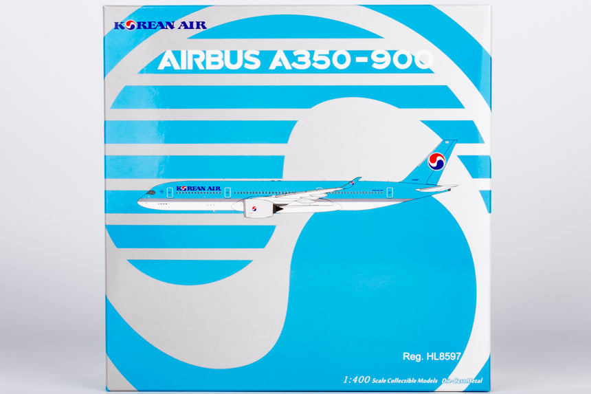 NG Models Korean Air Airbus A350-900 HL8597 1/400 Aircraft Scale Model