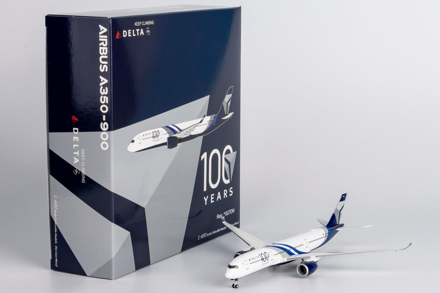 NG Models Delta Air Lines (Special Paint for the 100th Anniversary) Airbus A350-900 N527DN 1/400 Aircraft Scale Model