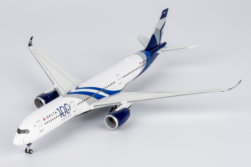 NG Models Delta Air Lines (Special Paint for the 100th Anniversary) Airbus A350-900 N527DN 1/400 Aircraft Scale Model
