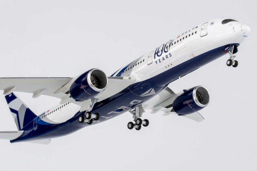 NG Models Delta Air Lines (Special Paint for the 100th Anniversary) Airbus A350-900 N527DN 1/400 Aircraft Scale Model