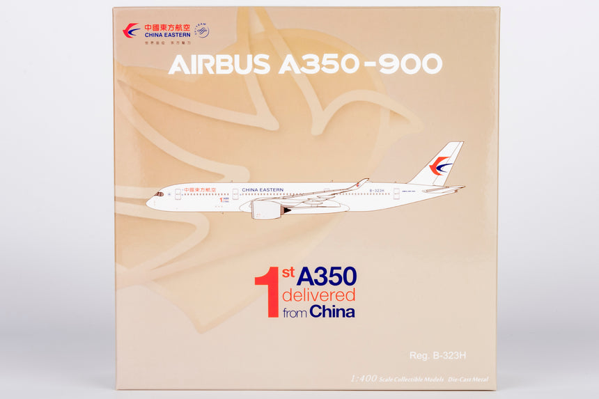 NG Models China Eastern Airlines "1st A350 delivered from China" sticker Airbus A350-900 B-323H 1/400 Scale