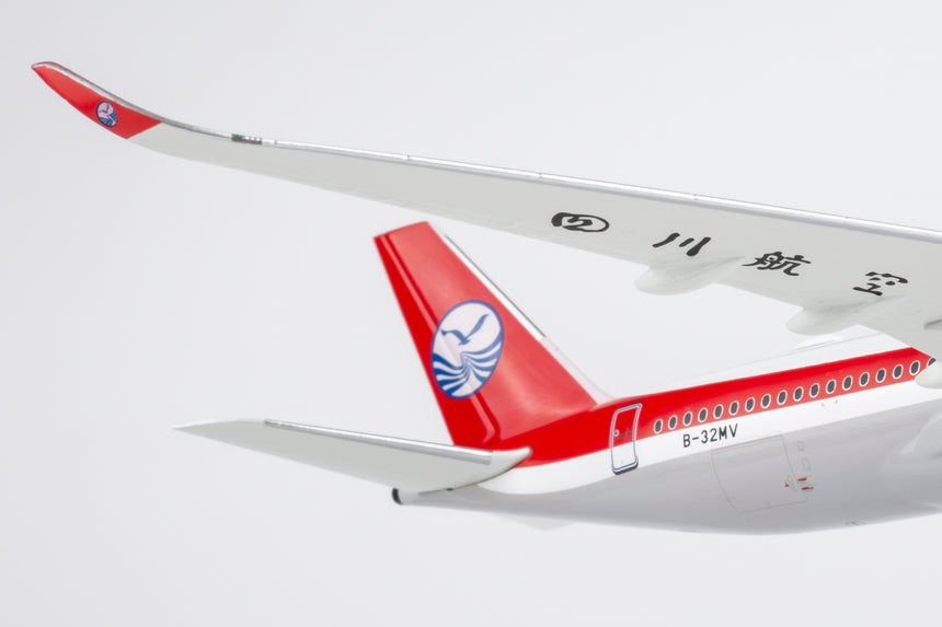 NG Models Sichuan Airlines (revised winglets) Airbus A350-900 B-32MV 1/400 Aircraft Scale Model