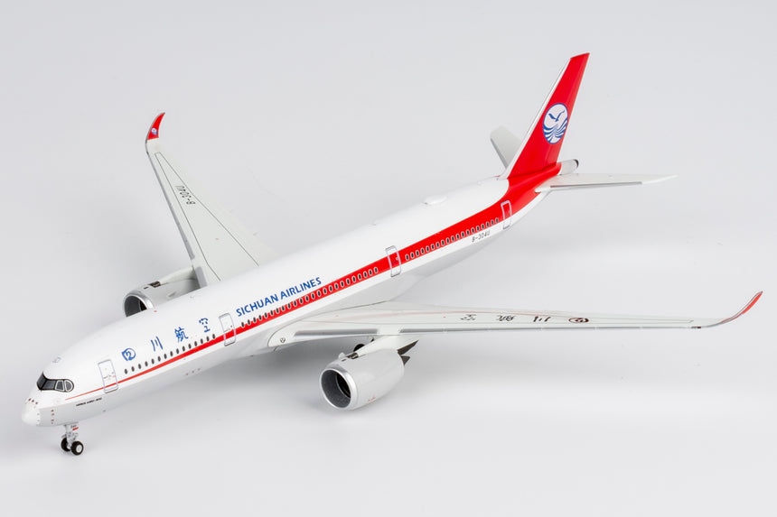 NG Models Sichuan Airlines Airbus A350-900 B-304U 1/400 Aircraft Scale Model
