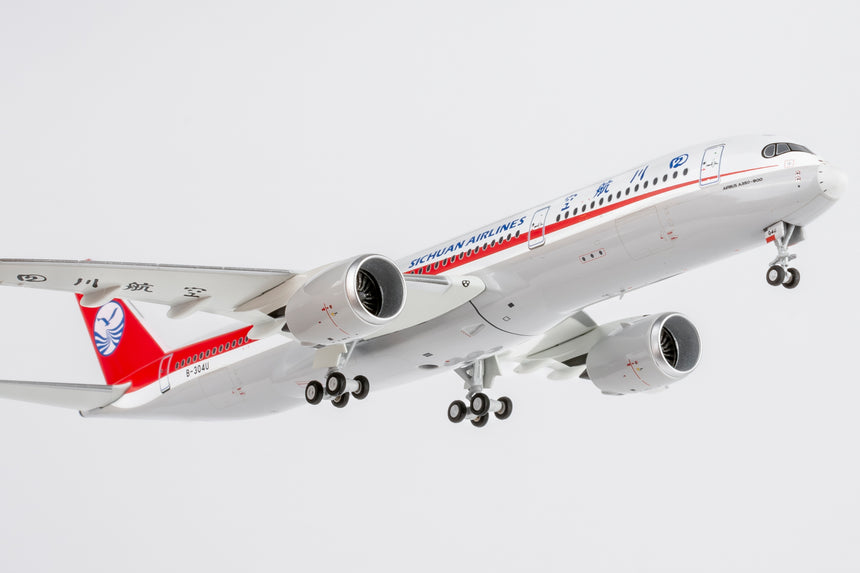 NG Models Sichuan Airlines Airbus A350-900 B-304U 1/400 Aircraft Scale Model
