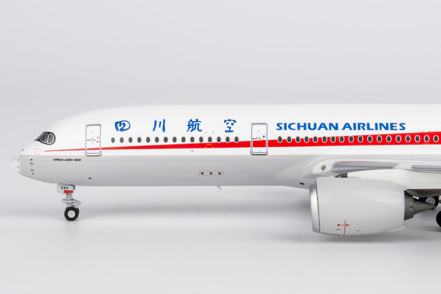 NG Models Sichuan Airlines Airbus A350-900 B-304V 1/400 Aircraft Scale Model