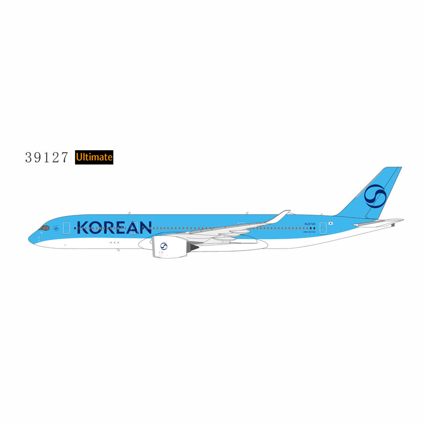 NG Models Korean Air Airbus A350-900 HL8746 New Livery; (Ultimate) 1/400 Aircraft Scale Model