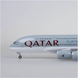 Qatar Airways Airbus A380-800 36.5cm Aircraft Model