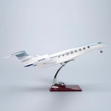 Gulfstream G650 Business Jet 45cm with Stand Aircraft Scale Model