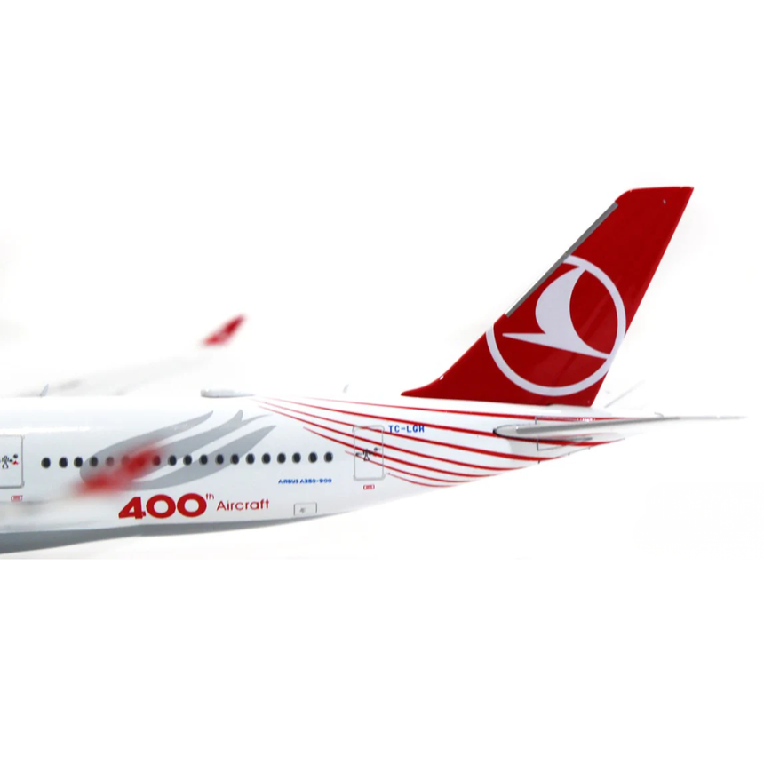 Aviation400 Turkish Airlines "400th Aircraft" Airbus A350-941 TC-LGH 1/400 Aircraft Scale Model