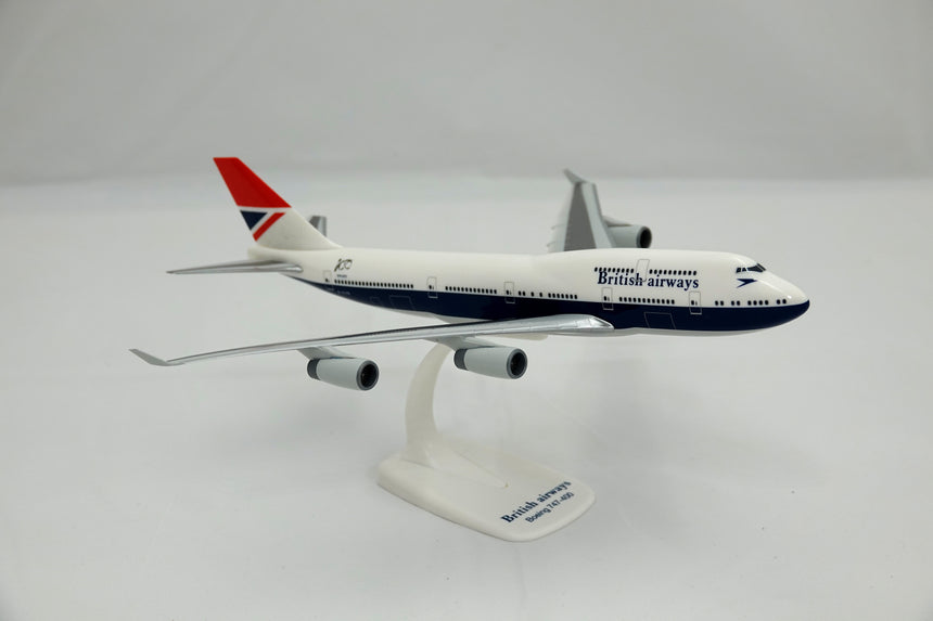 PPC Models British Airways Boeing B747-400 Negus 1/250 Aircraft Scale Model