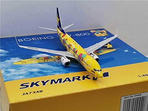 Phoenix Skymark Airlines Boeing 737-800 'Pikachu' JA73AB 1/400 Aircraft Scale Model