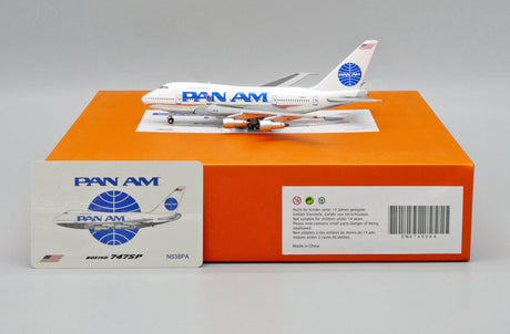 JC Wings Pan Am Boeing 747SP (N538PA) 1/400 Aircraft Scale Model