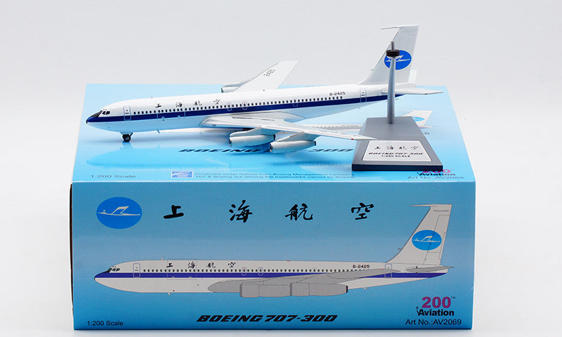Aviation200 Shanghai Airlines Boeing 707-300C B-2425 1/200 Scale