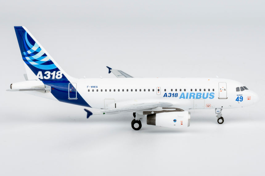 NG Models Airbus Industrie Airbus A318-100 F-WWIA (current colors; with No.49 for PAS 2005) 1/400 Aircraft Scale Model